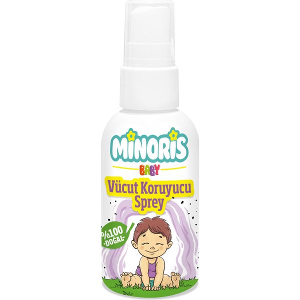 Baby Organik Vücut Koruyucu Sprey 100 ml Vegan