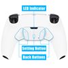NOT A CONTROLLER - RISE4 Solid Color Plastic Remap Kit for eXtremeRate PS5 Controller BDM-010 & BDM-020 Only Compatible with PS5 Controller Upgrade Board and Redesigned Back Case & 4 Back Buttons