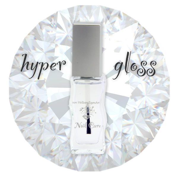 Nail Art Hyper Gloss Klarlack, Überlack, Versiegler, trocknet in 90 Sekunden, 10ml