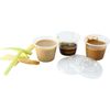 [200Sets-1oz] Small Plastic Containers With Lids,Plastic Cups With Lids,Jello Sh