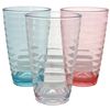 Euro Trail 400ml Lemonade Glass - 2 Pack: Red