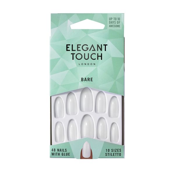 Elegant Touch Bare Nails Stiletto
