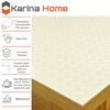 Karina Home 140cm x 100cm Heat Resistant Cream Table Protector