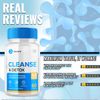 (3 Pack) USlimV Cleanse and Detox Advanced Cleansing Support Pill (180 Capsules)