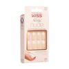 Kiss Salon Acrylic Nude French Nails - 28 Nails, Cashmere