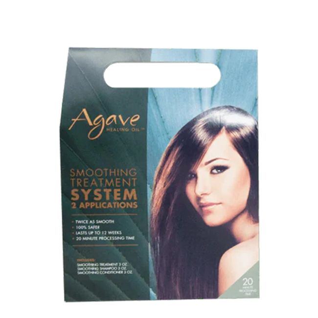 Bio Ionic Agave Smoothing Treatment System Pack - 2 Applications
