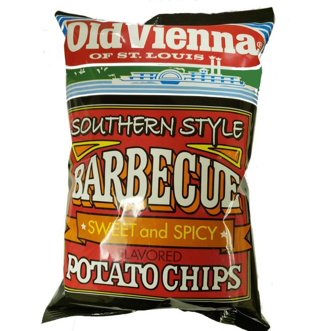 Old Vienna Red Hot Riplets Hot Barbecue Flavored Potato Chips 5.0 Oz