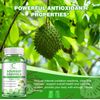 2xSoursop Graviola Gummies for Energy Boost, Digestive&Immune Support 60Pcs