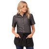 Chef Works Unisex Reversible Waitress Apron, Black, One Size