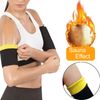Arm Compression Sleeve,1 Neoprene Slimming Arm Shaping Wraps Compression Sleeve Upper Arm Shaper Trainer Brace(L)