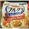 2 PACK JAPANESE  CALBEE FRUIT & GRANOLA REDUCED SUGAR