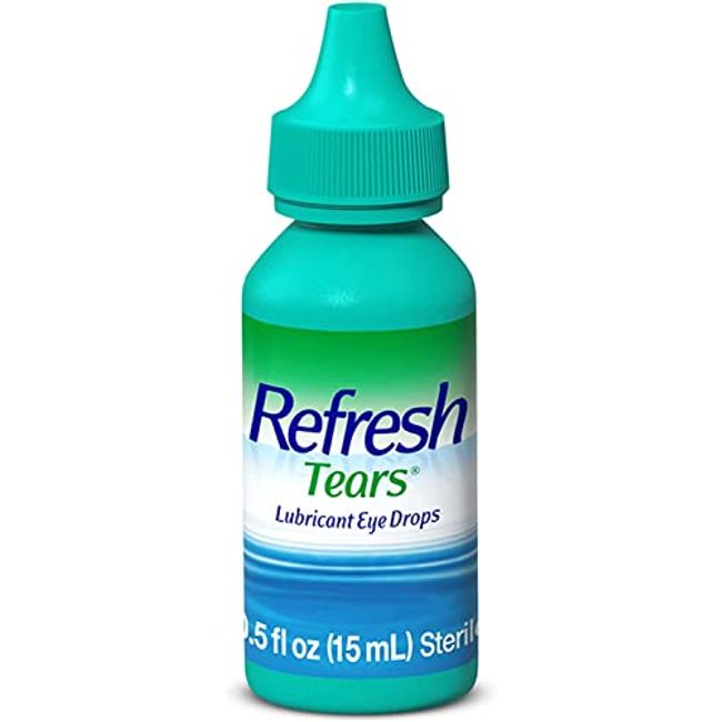 Refresh Tears Lubricant Eye Drops, 0.5 Fl Oz (Pack of 2)