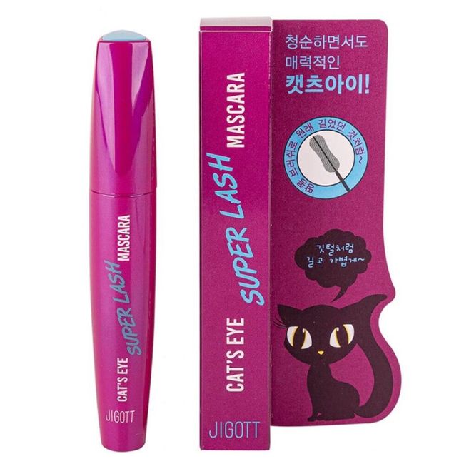 Jigott Cat`s Eye Super Lash Mascara 12g / Korean Mascara