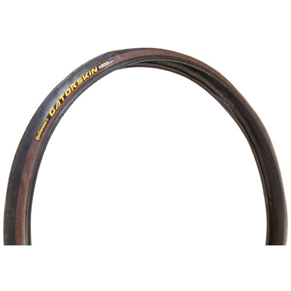 Continental Ultra Gatorskin Bicycle Tire (700x25, Folding, Black)