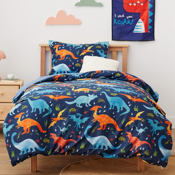 Sunquinn Duvet Cover, Single, 3-piece Set, Cute Bedding Cover Set, Duvet Cover, Fitted Sheet, Pillow Case, For Children, Japanese and Western Use, Full Opening, Double Zipper, Drawstrings, Moisture