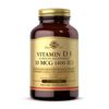 Solgar Vitamin D3 400 IU Softgels 250 Count Supports Bones Immune Function