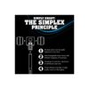 HALDER SIMPLEX Mallet with ALU HOUSING TPE-Soft FACE Oversized Inserts