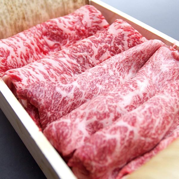 Paulownia Boxed Matsusaka Beef, Lean Meat, Sukiyaki, 14.1 oz (400 g), Summer, Gift Box, Matsuzaka Beef, Wagyu Beef