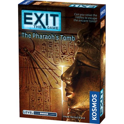 Thames & Kosmos EXIT: The Pharaoh's Tomb, Escape Room Card Game, Family Games for Game Night, Board Games for Adults and Kids, Kennerspiel des Jahres Winner-2017, For 1 to 4 Players, Ages 12+