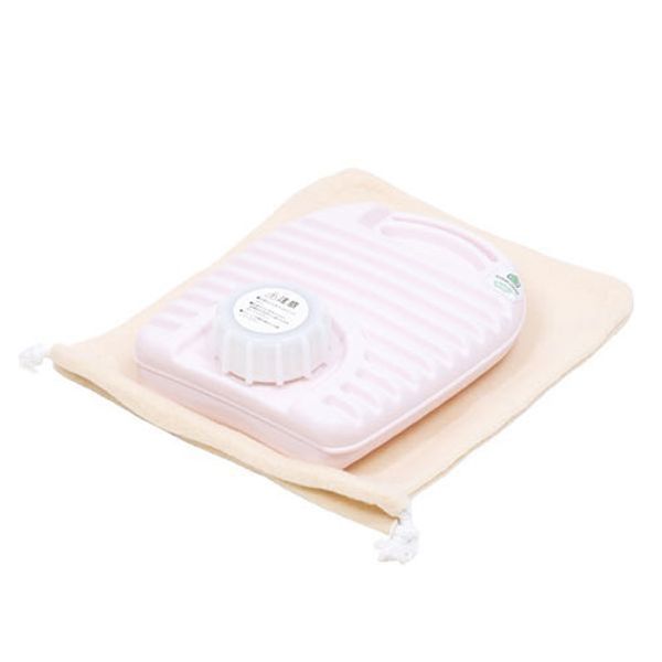 Takeda Corporation Hot Water Bottle 600ml with Cover Baby Pink TY22-YT600BP