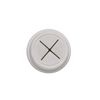 Croydex Single Cloth Holder 2pk Self Adhesive, White