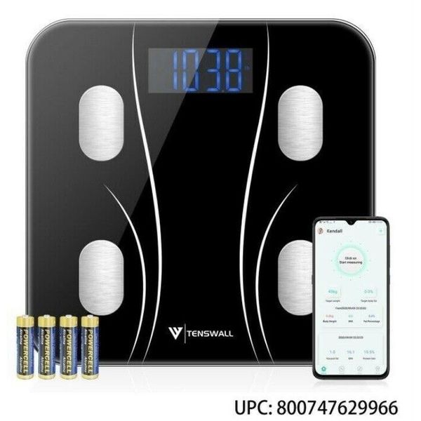 Tenswall Smart Body Fat Scale TZ270 Test Body Type Recognition Data Monitoring