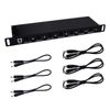 GeeekPi DeskPi Rackmate Accessory DC PDU Lite 7-CH 0.5U