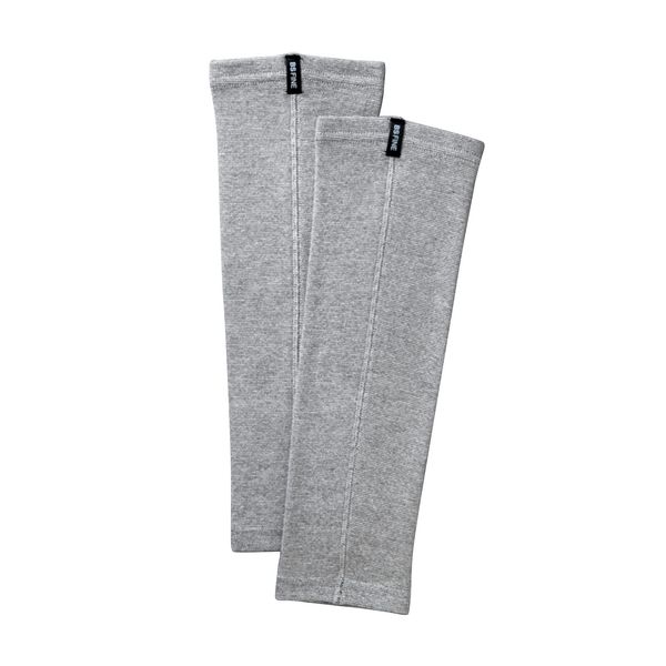 [BSFINE] [BS Fine Bedrock Bath] Leg Warmers for Cooling Cooling and Foot Fatigue BA0110 Women's, Men's, Made in Japan (S, Gray), gray