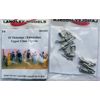 Langley Models 10 Victorian Edwardian Upper Class Figures OO Scale UNPAINTED Kit F8