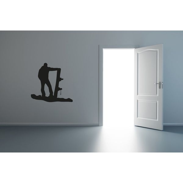 Wall Mural Vinyl Decal Sticker Snowboarding R032