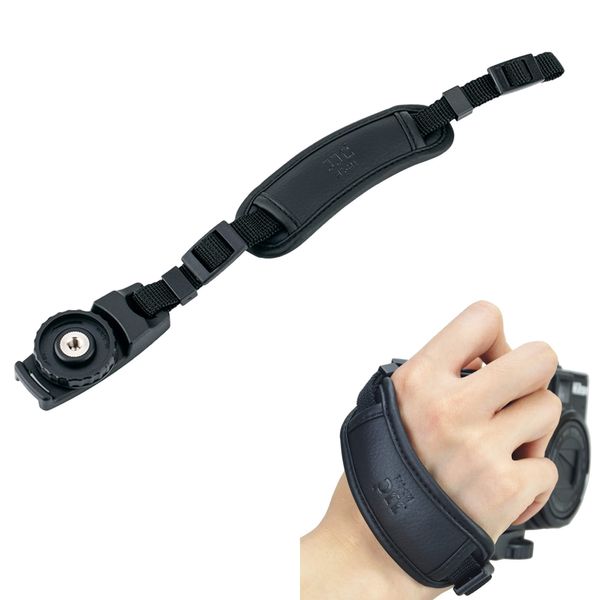 JJC Camera Strap Handle Strap Camera Grip Wrist Strap Belt Adjustable Drop Protection Sony A6700 A7IV ZV-E10 A7C A7S A7 IV III II A7RIV A7RIII A6600 A6500 A6400 A6300 A6100 A6000 A9 A77 II Canon EOS