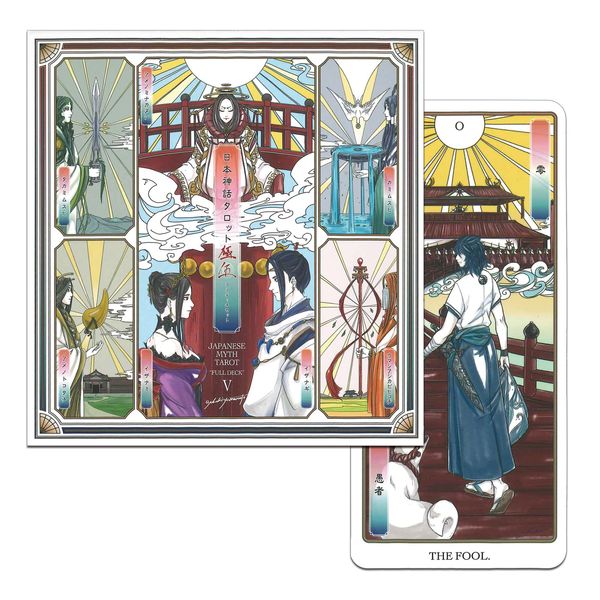 Tarot Cards Divination Japanese Mythology Tarot Ultra Full Deck Set Wu (Japanese Mythology World Drawn by Yamamoto Tonnaoki)