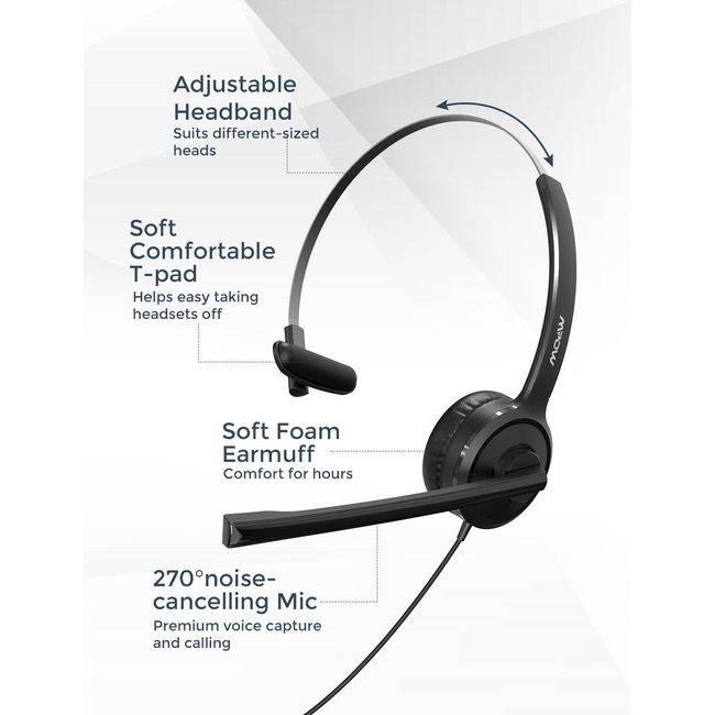 Mpow 323 usb online headset