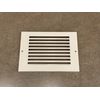 Vent Cover - 7 3/4” W x 5 5/8” H - Plastic (Rust Proof) & Paintable!