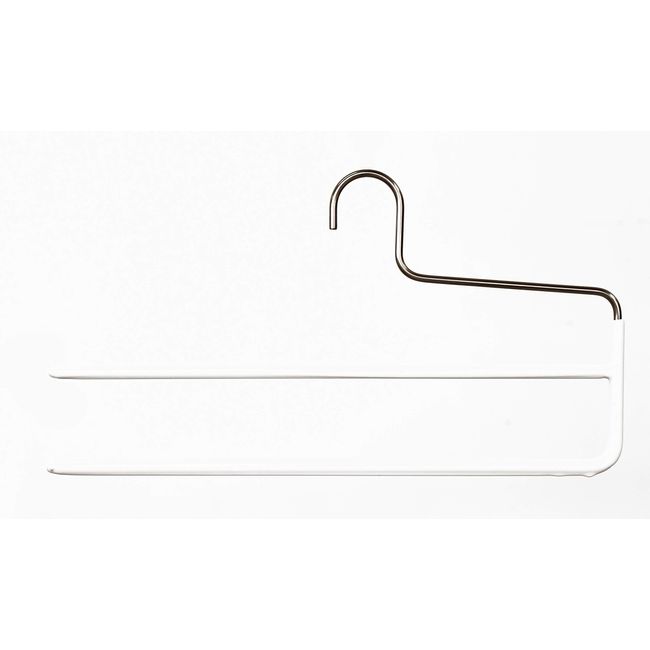 Mawa Non-Slip Hanger Conch Hanger Z 5 Pieces, 13.0 x 6.7 x 0.3 inches (33 x 17 x 0.8 cm), White