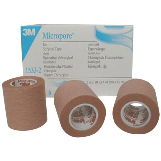 3M Micropore Surgical Tape 2 inch x 10 yard (5cm x 9,1m)