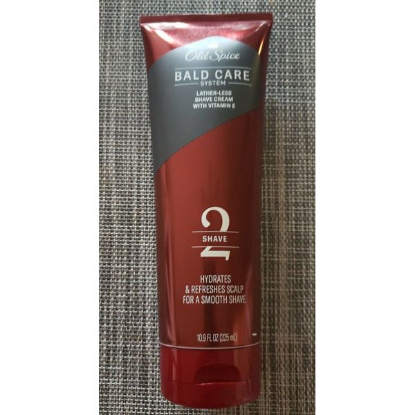 Old Spice, Bald Care System Shave Cream, Step 2, 10.9 Fl Oz, Imperfect Packaging