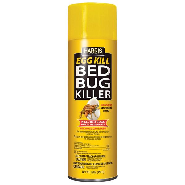 Harris Bed Bug and Egg Killer, 16oz Aerosol Spray