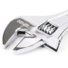 6"+10" Adjustable Wrench Opening Jaws Spanner w/Rubberized Grips Repair Tool Set