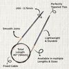KnitPro J’Adore Cubics Fixed Circular Needles 40" 100cm | 3.75mm