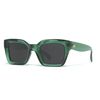 Hanukeii Unisex Los Roques Sonnenbrille, Grün, One Size