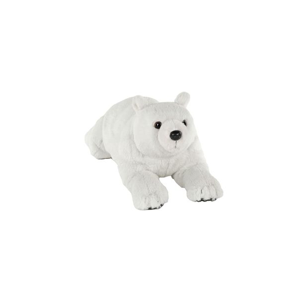 Wild Republic Earthkins Polar Bear, Stuffed Animal, 15 Inches, Plush Toy, Fill is Spun Recycled Water Bottles, Eco Friendly