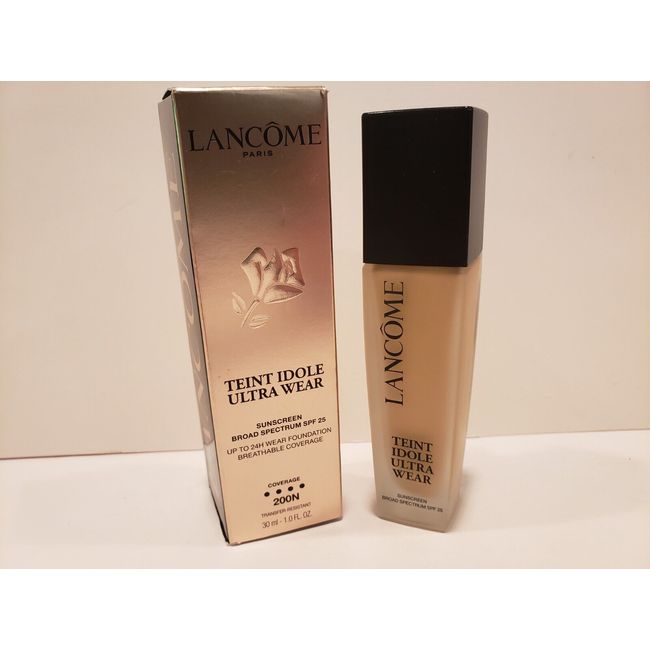 Lancome ~ Teint Idole Ultra Wear Longwear Foundation~SPF25~200N~ 1 oz~NIB