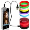 SYN Portable Bluetooth Speaker with 8 Customizable Color Bands - Yellow Speaker