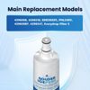 GOLDEN ICEPURE 4396508 Refrigerator Water Filter Replacement for 4396510, 5PACK