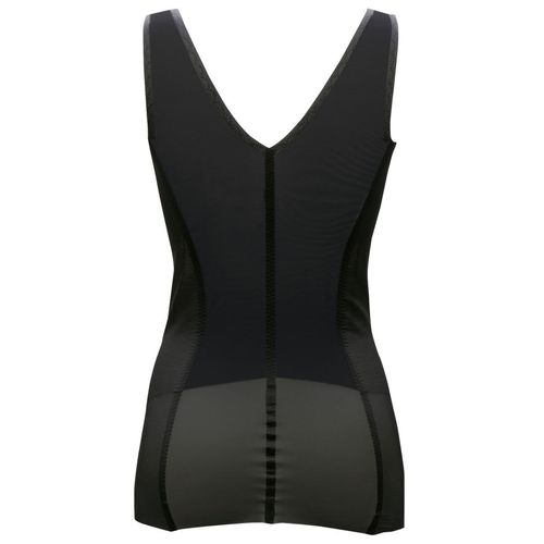 Wacoal LASEE AFA752 Slim Glamorous Skinny Veil Round Body Shaper, BL-Black
