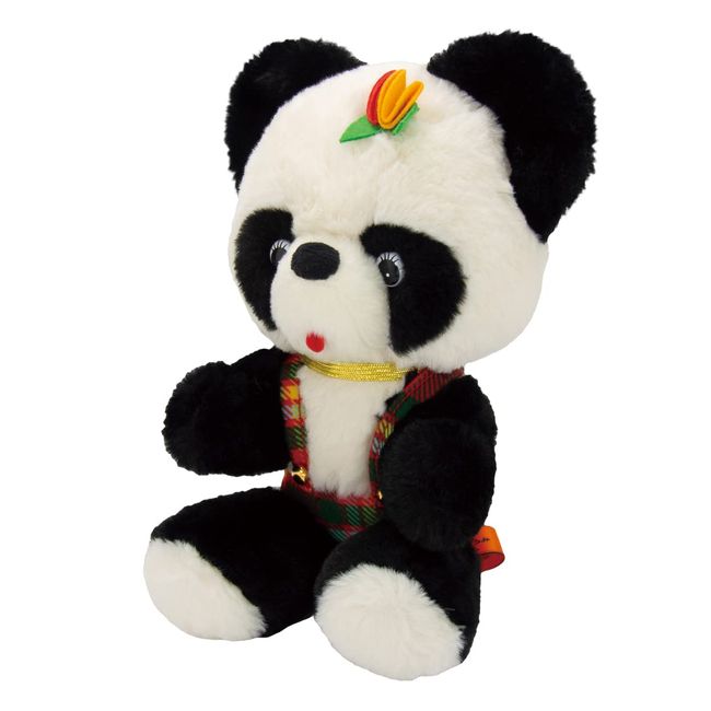 Yoshitoku 180611 Retro Collection Sitting Panda Plush Toy