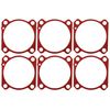 Gasket Replacement for Nail Guns 6-Pack Fits Multiple Models for Durable Repairs