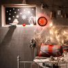 Playlearn SIM6 Infinity Mirror Tunnel Lamp LED Lighting Sensory Party Décor, Black