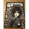 Siouxsie & The Banshees Large Back Patch:New, Digital Image, 14” Long X 11” Wide